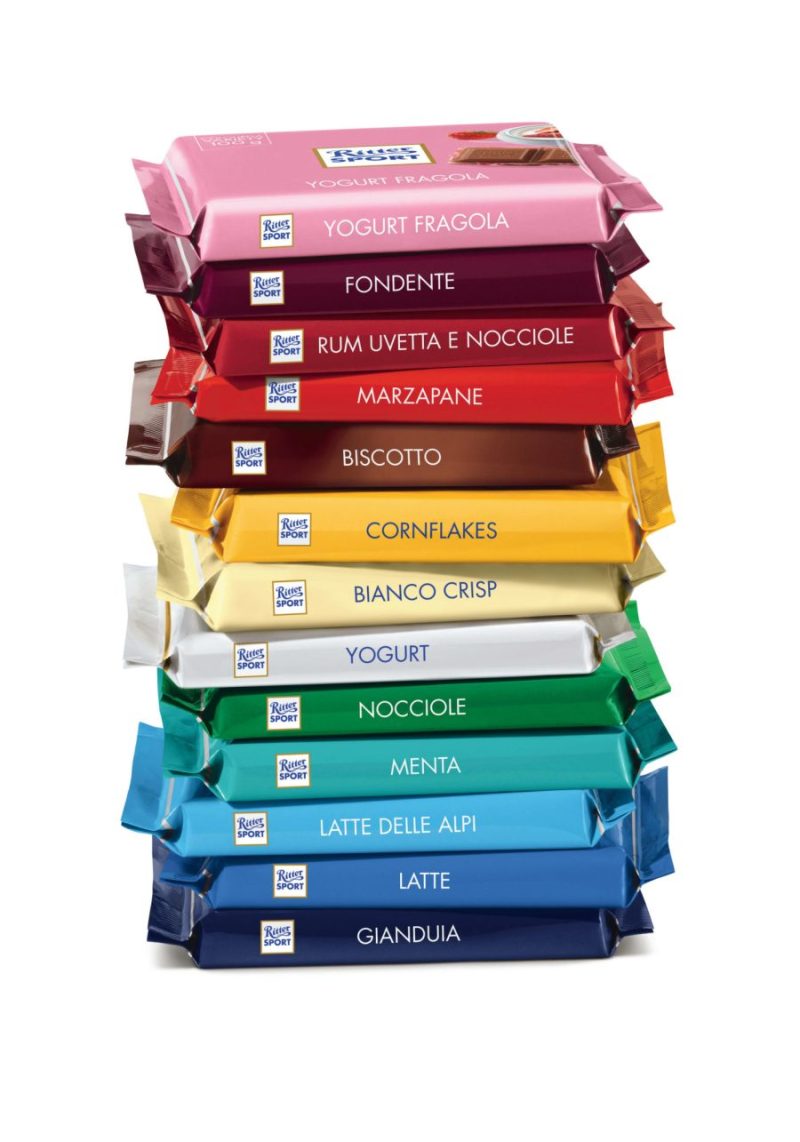 Ritter Sport čokolade različitih okusa